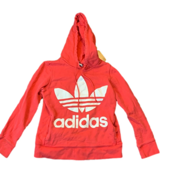Xs adidas coral hooded sweatshirt in box 18 - Picture 1 of 7
